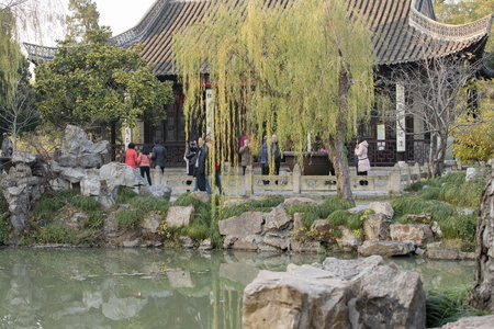 Slender West Lake sceneryのeditorial素材