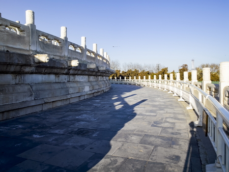 Tiantan Park in Beijing City, Chinese, qiniandianのeditorial素材