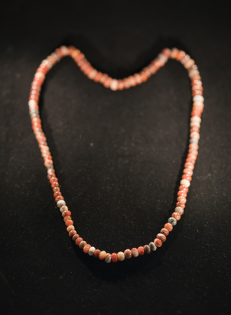 ancient kingdom of Zhongshan and the agate beads, hebei museum.のeditorial素材