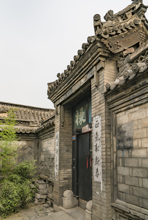 Antique building at Deming Ancient Town, it is a special town with the theme of Yuanqu culture.のeditorial素材