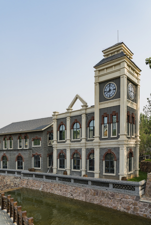 Antique building at Deming Ancient Town, it is a special town with the theme of Yuanqu culture.のeditorial素材