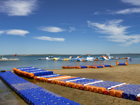 Hongjiannao Scenic Area Water Park, yulin city, chinaのeditorial素材