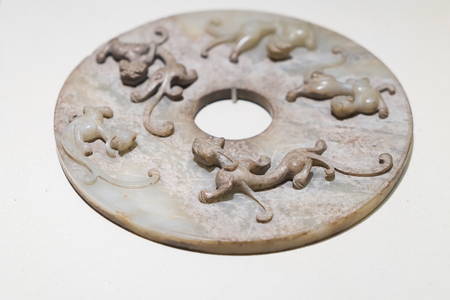 ancient antique in Shandong Museumのeditorial素材