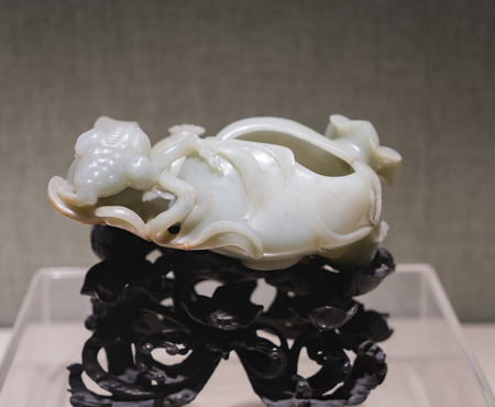 ancient antique in Shandong Museumのeditorial素材