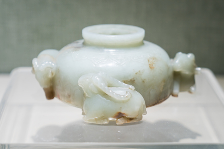 ancient antique in Shandong Museumのeditorial素材