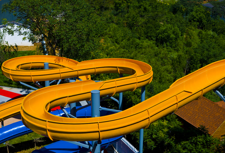 Water theme park in Bailu Hot Spring Hotel,Shijiazhuang City, Hebei Province, Chinaのeditorial素材