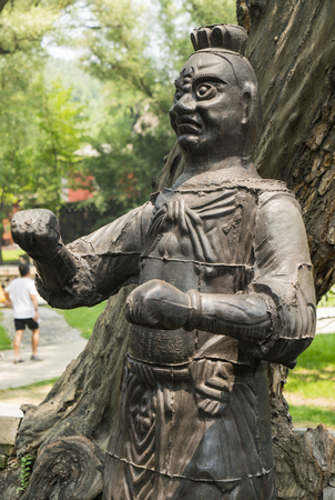 Jinci Town at Taiyuan City, Shanxi Province, China.のeditorial素材