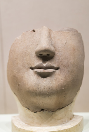 Northern Wei clay sculpture at Datong museum.のeditorial素材