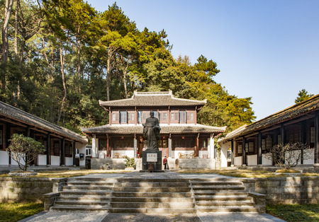White Deer Grotto Academy, Jiujiang Cityのeditorial素材