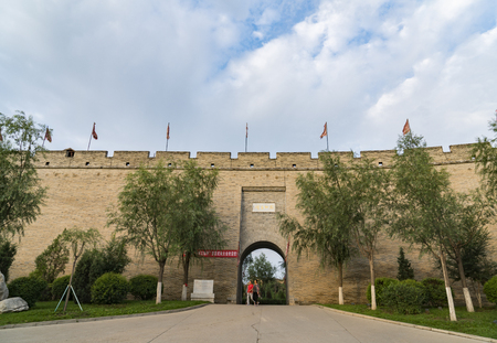 Weizhou Ancient City wallのeditorial素材