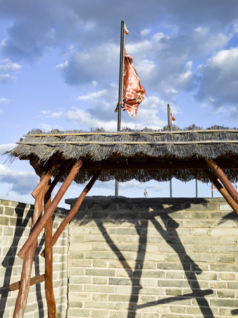 Yuzhou Ancient City wallのeditorial素材