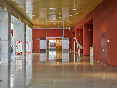 interior building of yuzhou museum.のeditorial素材