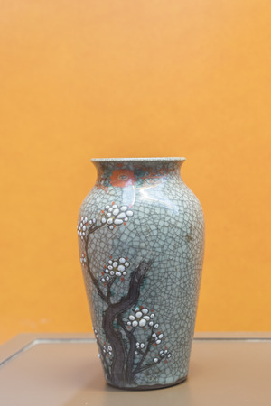 porcelain bottle in Weizhou Museumのeditorial素材