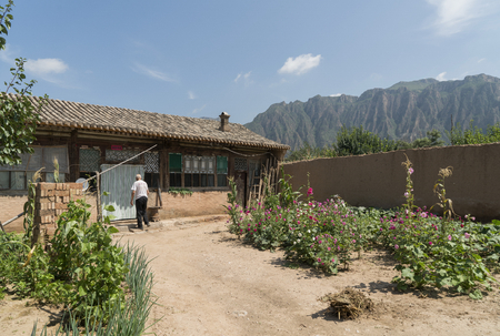 Shangsuzhuang Villageのeditorial素材