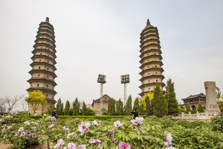 China, Shanxi Province, Taiyuan City, Shuangta Temple