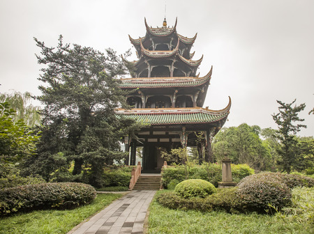 Wangjiang Tower Scenic Areaのeditorial素材