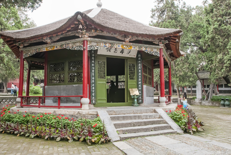 Wuhou Memorial Temple, Henan, Chinaのeditorial素材