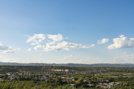 China, Shaanxi Province, Weinan City, Han City, Sima Qiang, Scenic Gardenのeditorial素材