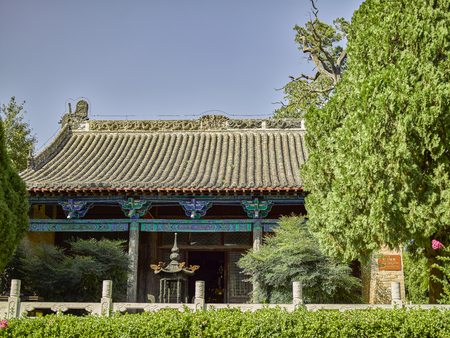 Xingtai Neiqiu Bianquemiao Scenery Spotのeditorial素材
