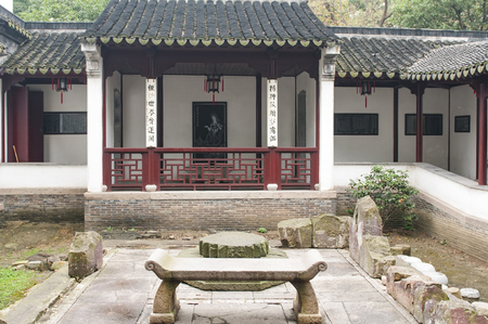 Huqiu Mountain Scenic Area at Jiangsu Province, China.のeditorial素材