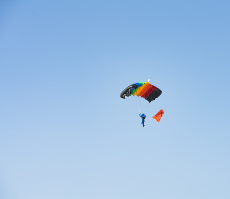 2018 China International General Aviation Expo, powered parachute air showのeditorial素材