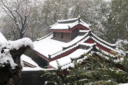 Daming lake scenic area at Shandong province, China.のeditorial素材
