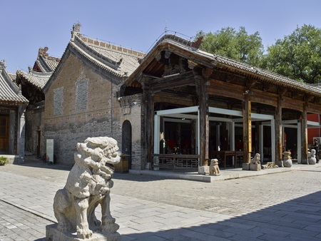 China, Shaanxi Province, Weinan City, Hancheng City, Hancheng Ancient Cityのeditorial素材