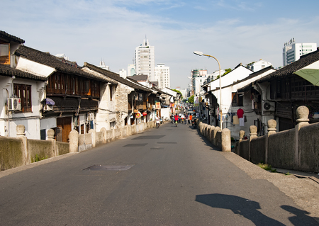 Ancient town at Zhejiang.のeditorial素材