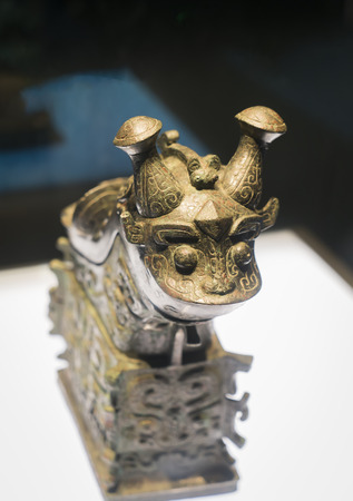 collection of cultural relics in Shaanxi History Museumのeditorial素材
