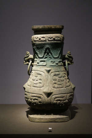 collection of cultural relics in Shaanxi History Museumのeditorial素材