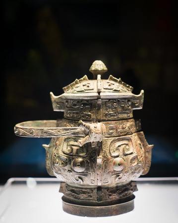 collection of cultural relics in Shaanxi History Museumのeditorial素材