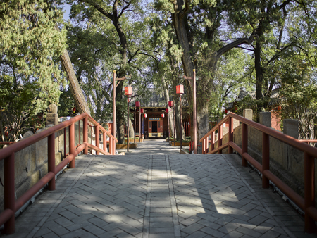 Temple of Literature at Shaanxi Province, China.のeditorial素材