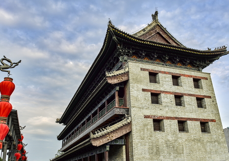 Yongning Gate, Xi'an Ancient City, Xi'an, Chinaのeditorial素材