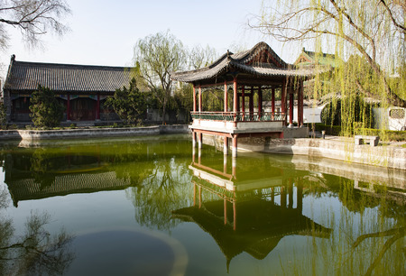China, Henan Province, Xuchang City, Chunqiu Buildingのeditorial素材