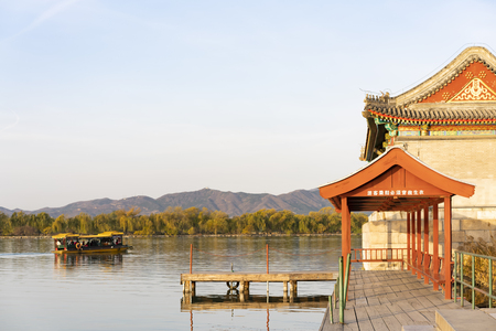 China, Beijing, Summer Palace sceneryのeditorial素材