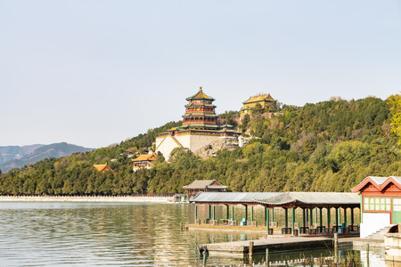 China, Beijing, Summer Palace sceneryのeditorial素材