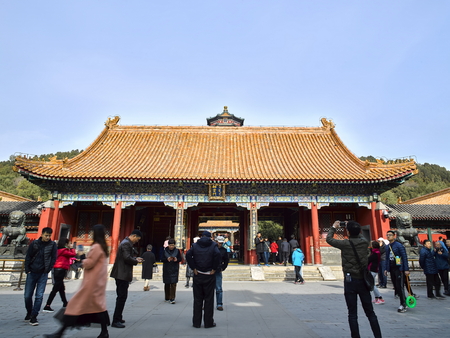 China, Beijing, the Summer Palace sceneryのeditorial素材