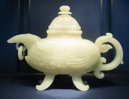 The Wenchang Institute Museum collection of cultural relics at Summer Palace, Beijing, China.のeditorial素材