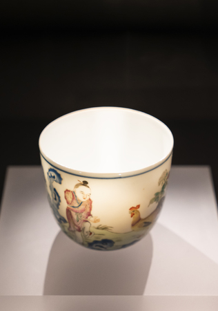 The Wenchang Institute Museum collection of cultural relics at Summer Palace, Beijing, China.のeditorial素材