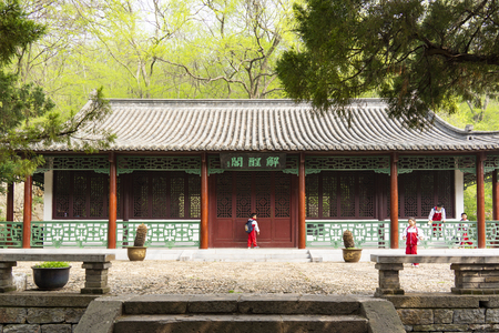 Lushan mountain scenic area at China.のeditorial素材