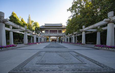 Gansu, Jiuquan City,West Han Dynasty Jiuquan Scenic Spotのeditorial素材