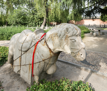 Jiyuan Temple at Henan province, China.のeditorial素材