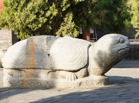 Jiyuan Temple at Henan province, China.のeditorial素材