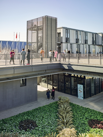 China, Hebei Province, Xiong'an New District Citizen Service Center, Corporate Office and Business...
