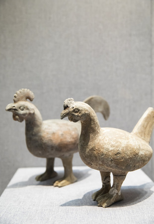 Exhibits item in Luoyang Museum, Henan Province, China.のeditorial素材