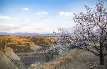Natural scenery at Yu county in Zhangjiakou City, Hebei Province, China.