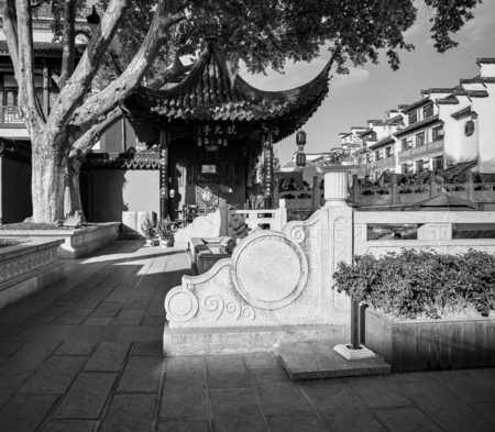 China, Jiangsu Province, Nanjing City, Confucius Temple Tourist Areaのeditorial素材