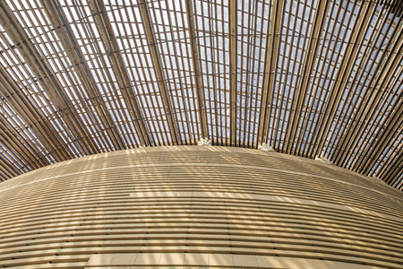 Urban architectural scenery at Baoding City, Hebei Province, China.