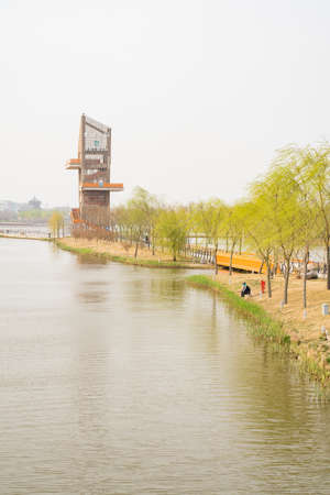 China, Hebei Province, Hengshui City, Zaoqiang County, Urban Gardens