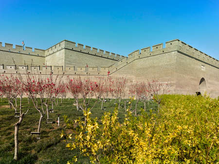 Zhengding Ancient City, Shijiazhuang City, Hebei Province, Chinaのeditorial素材